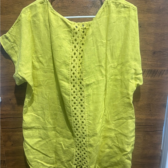 Terzo MILLENNIO Green Women's Top - Picture 5 of 7